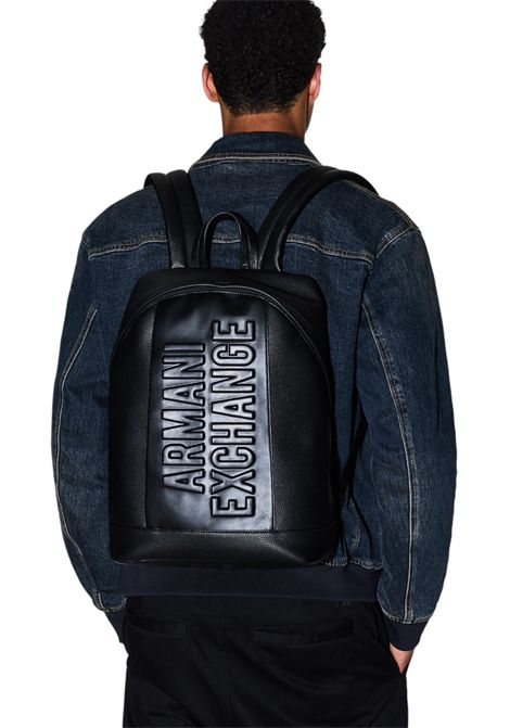 Zaino con logo in rilievo ARMANI EXCHANGE | Zaini | XM001644 AF17211UC001